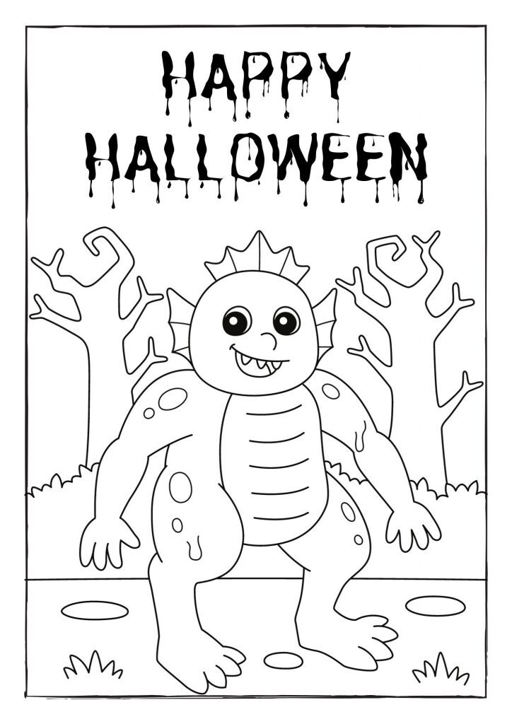 Halloween: livro de colorir!