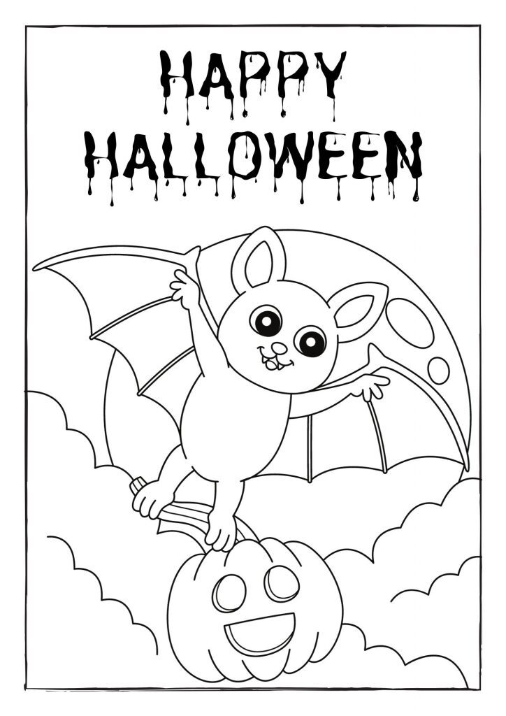 Halloween: livro de colorir!