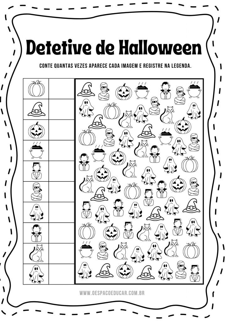 Contagem halloween