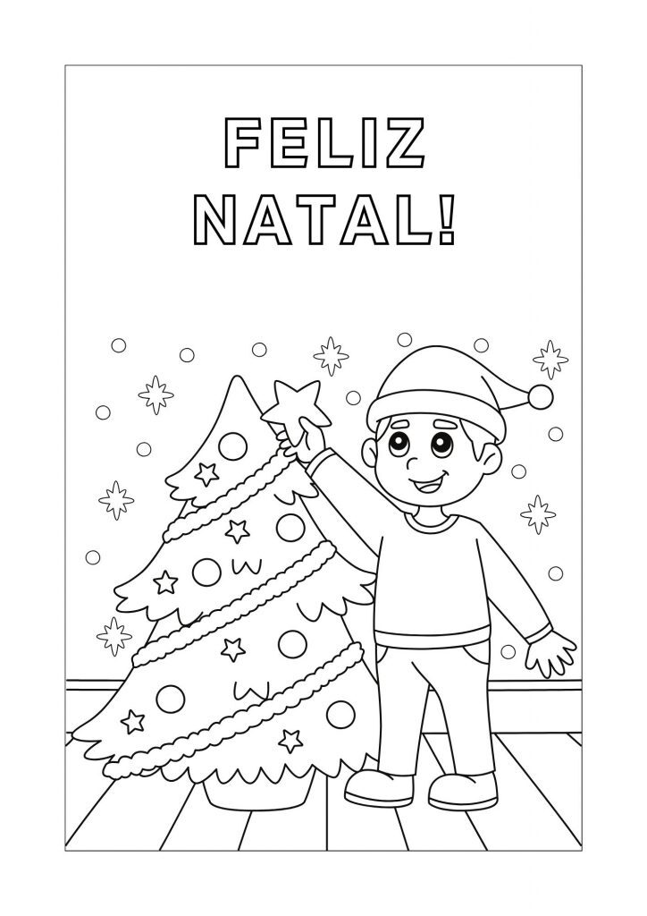 Natal: livro de colorir!