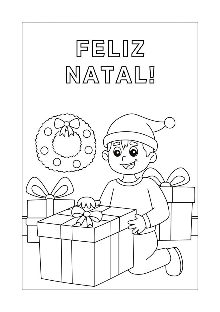 Natal: livro de colorir!