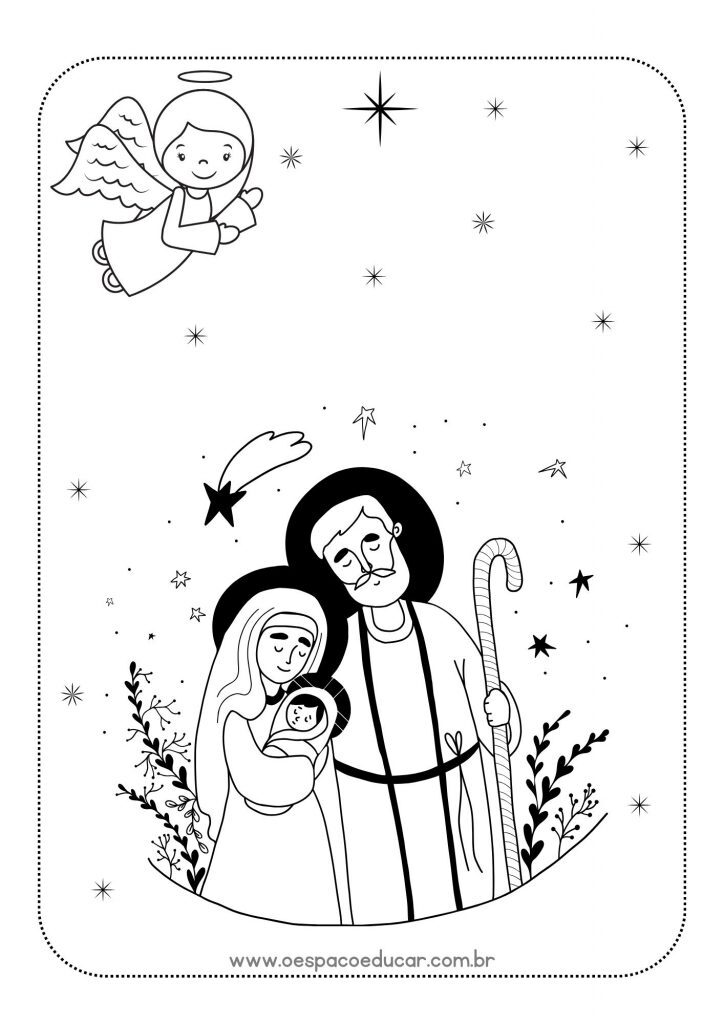 Carta para Papai Noel preto e branco para colorir