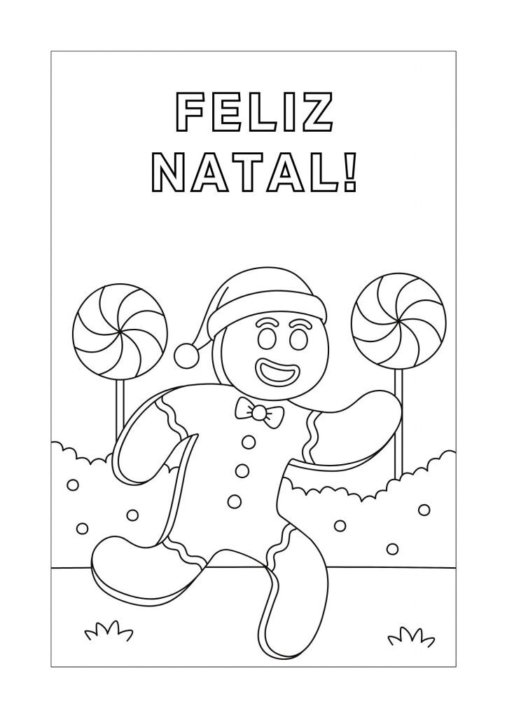 Natal: livro de colorir!