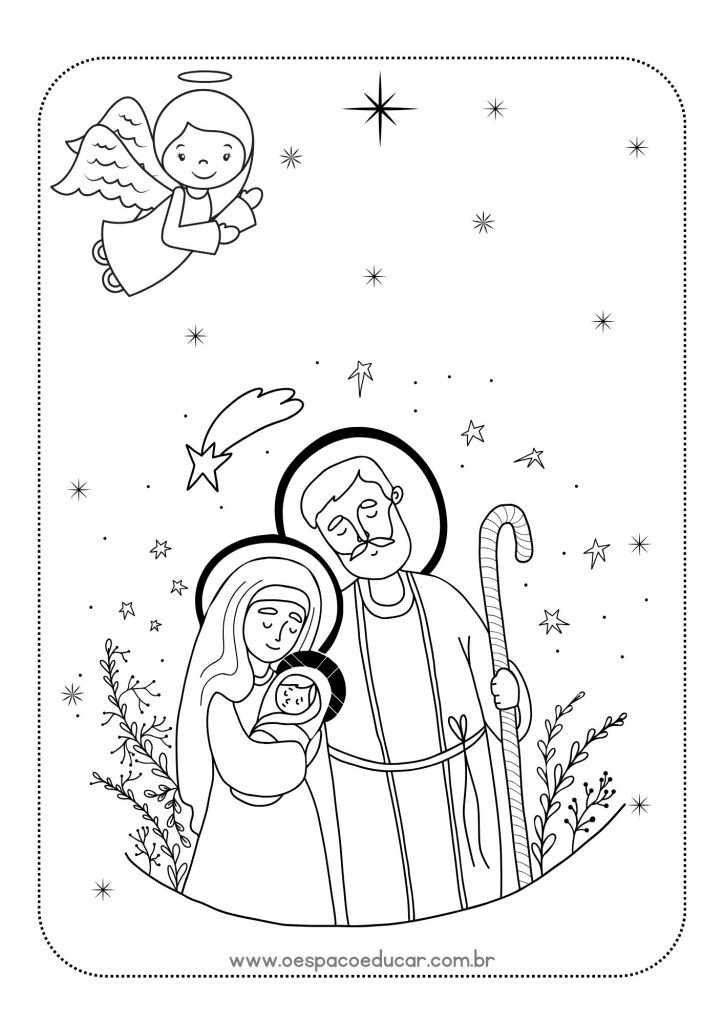 Carta para Papai Noel preto e branco para colorir