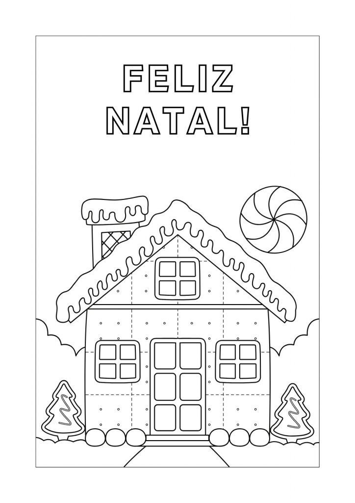 Natal: livro de colorir!