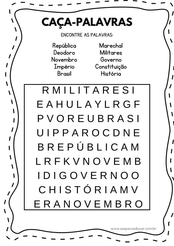 15/11 - Proclamação da República!