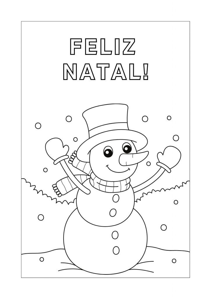 Natal: livro de colorir!