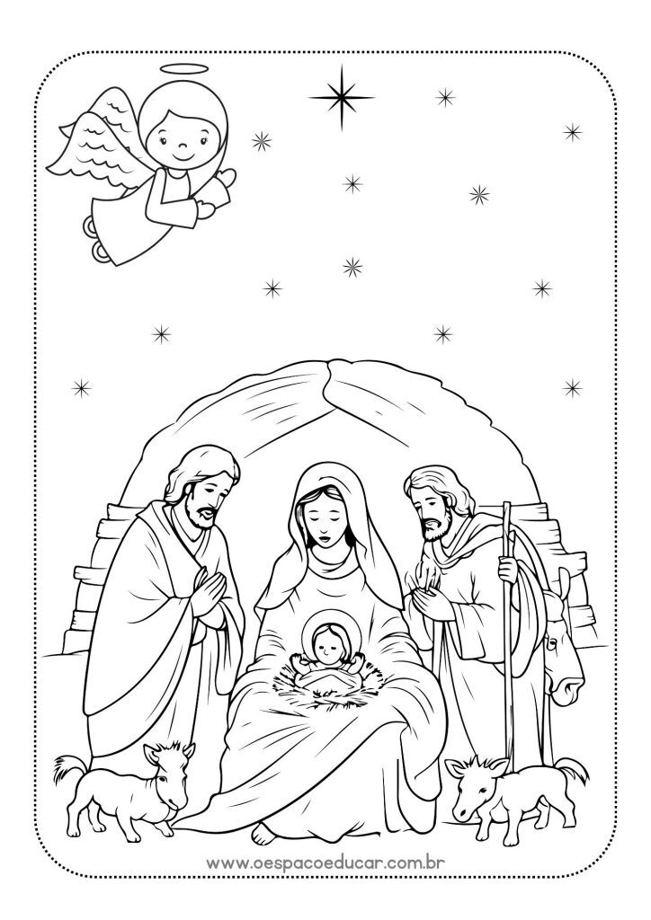 Natal: livro de colorir!