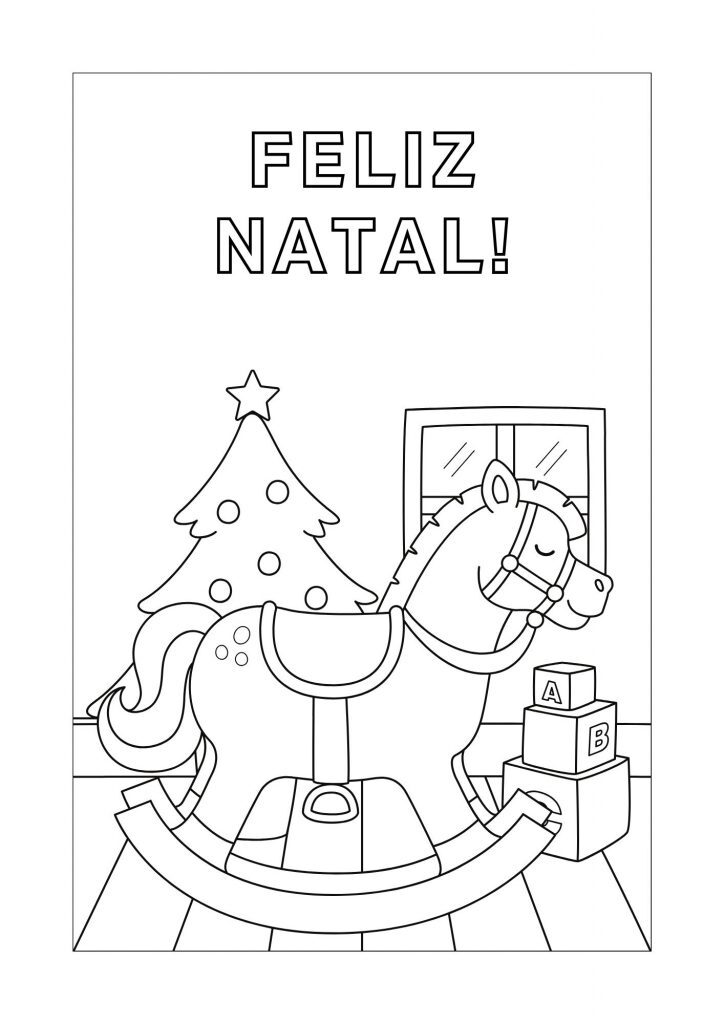 Natal: livro de colorir!