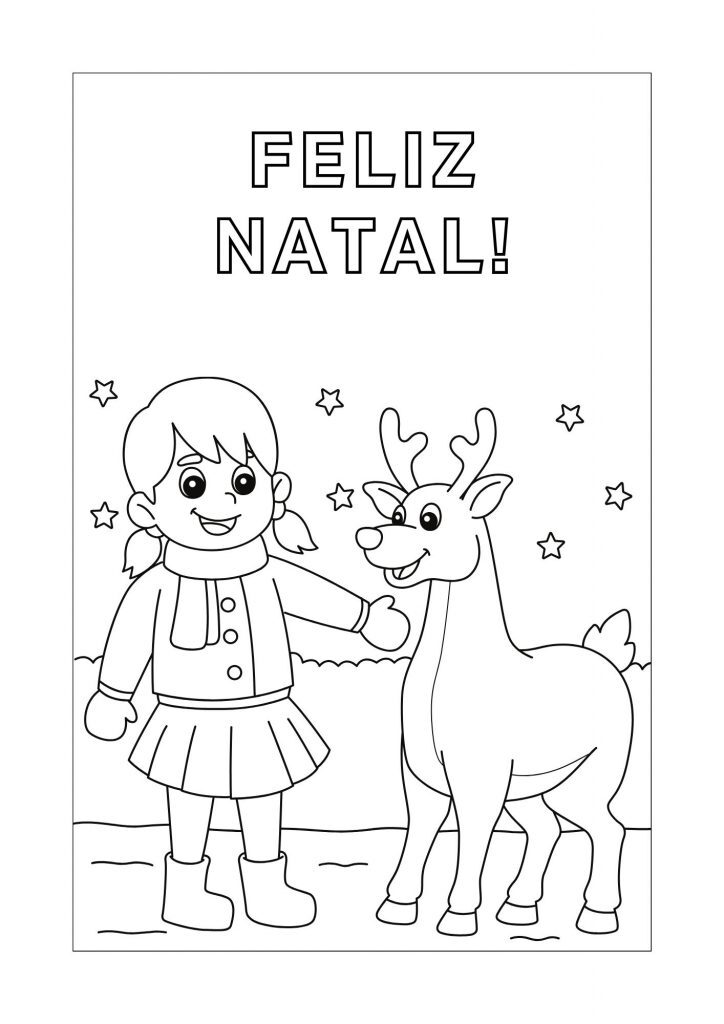 Natal: livro de colorir!