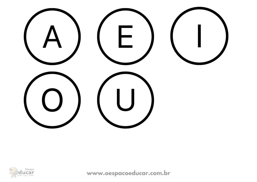 Bingo das vogais!