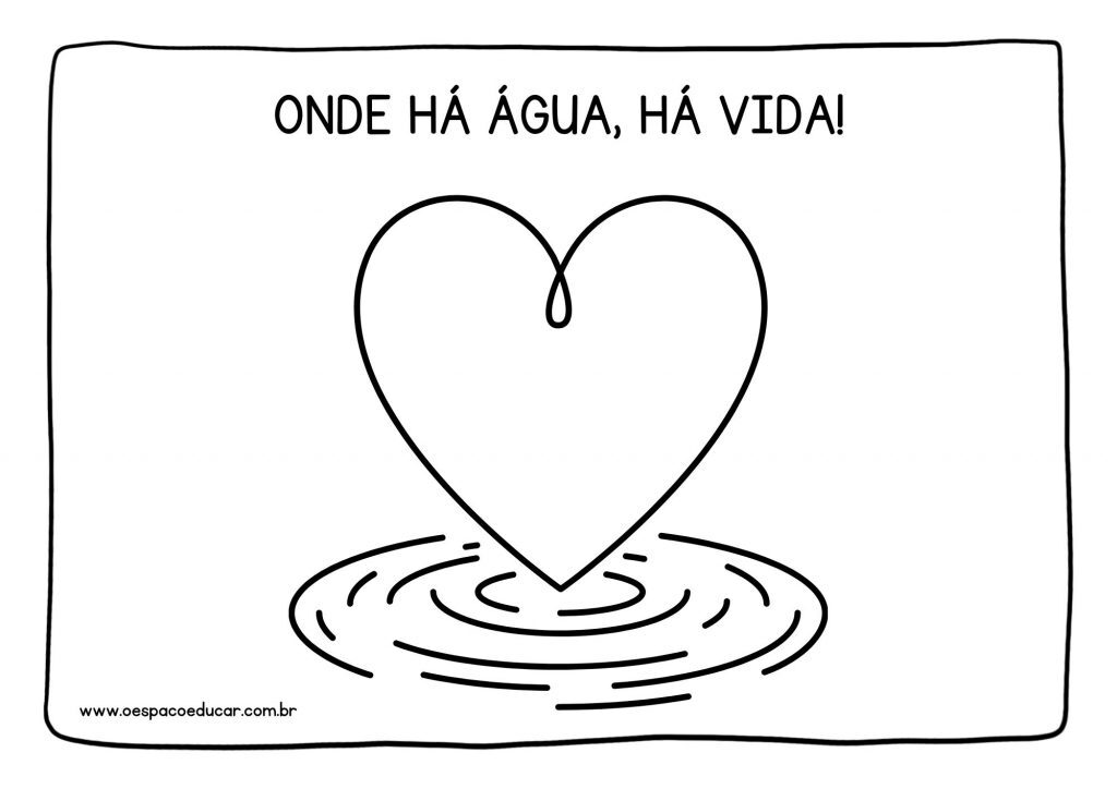 Educação Infantil: atividades para o dia da água!