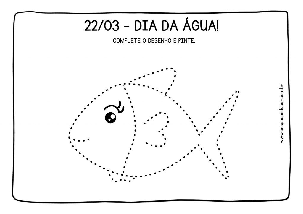 Educação Infantil: atividades para o dia da água!