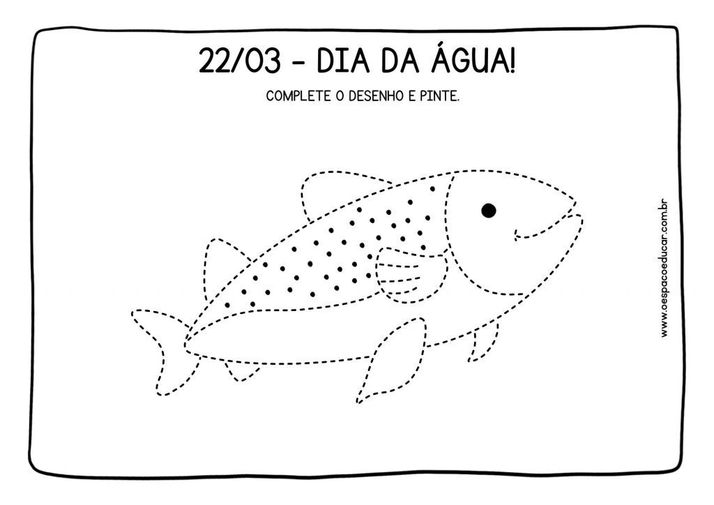 Educação Infantil: atividades para o dia da água!