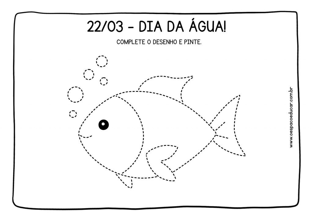 Educação Infantil: atividades para o dia da água!