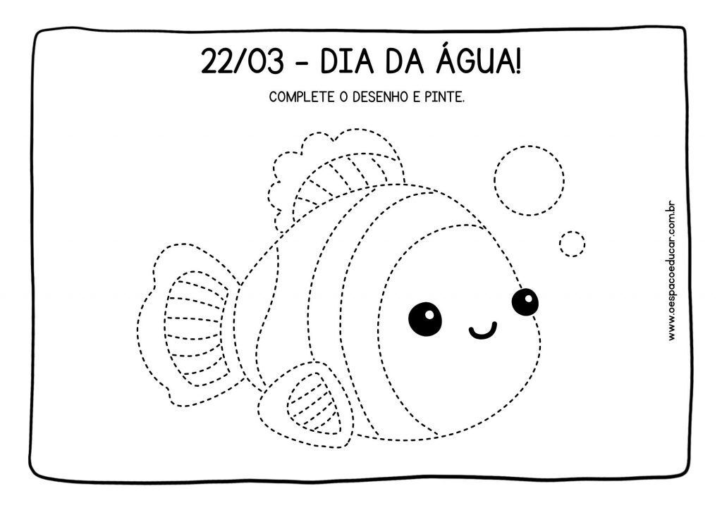 Educação Infantil: atividades para o dia da água!