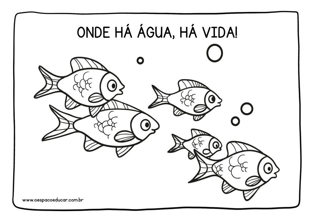 Educação Infantil: atividades para o dia da água!