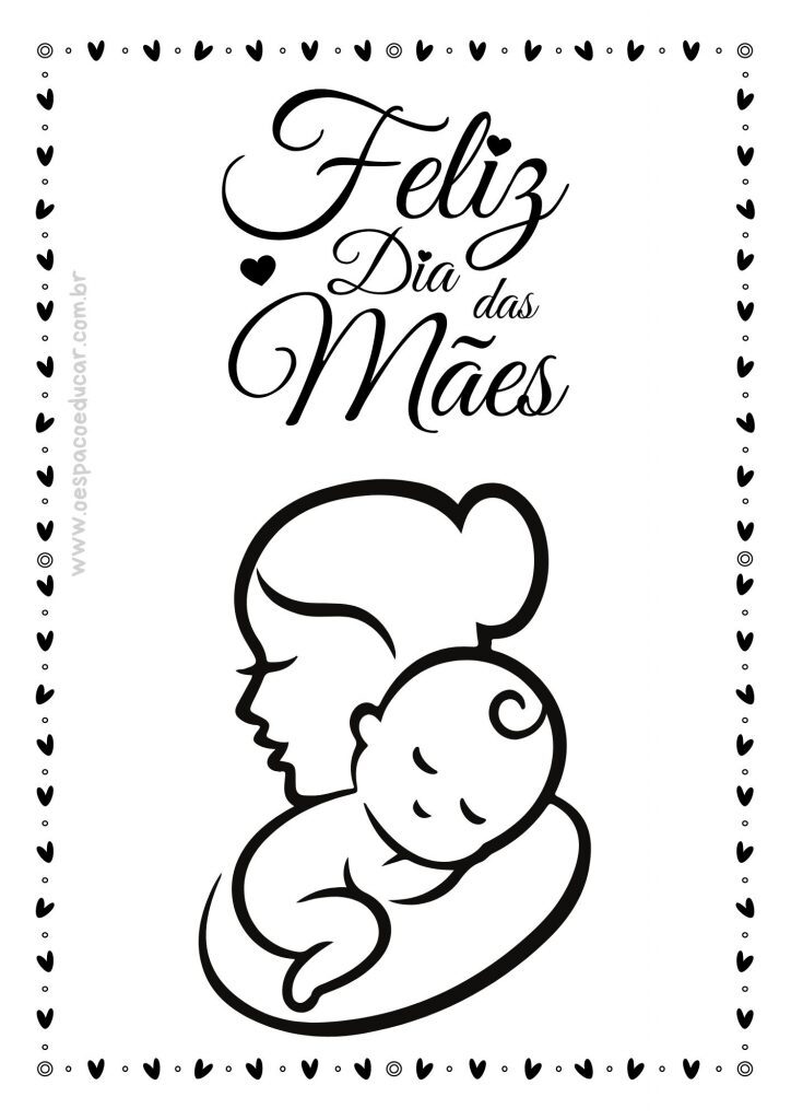 Dia das Mães: para colorir!
