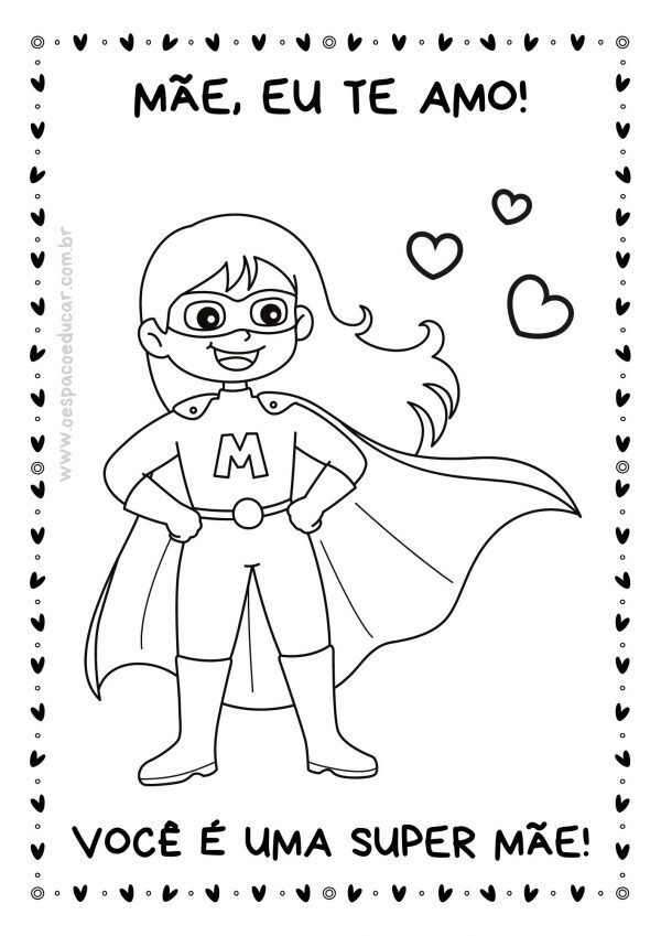 Dia das Mães: para colorir!