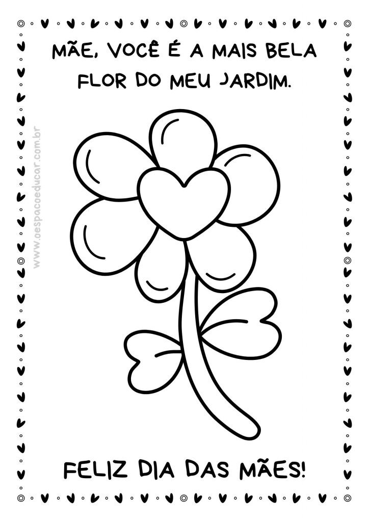 Dia das Mães: para colorir!