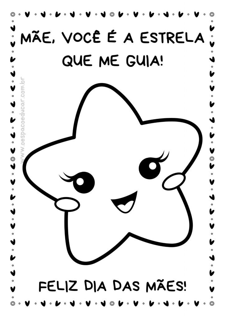 Dia das Mães: para colorir!