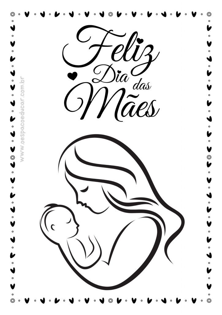 Dia das Mães: para colorir!