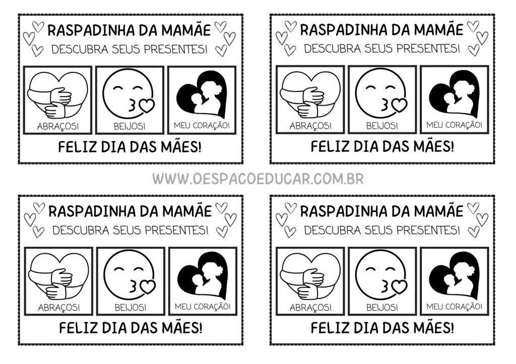 Dia das Mães: raspadinha da mamãe!