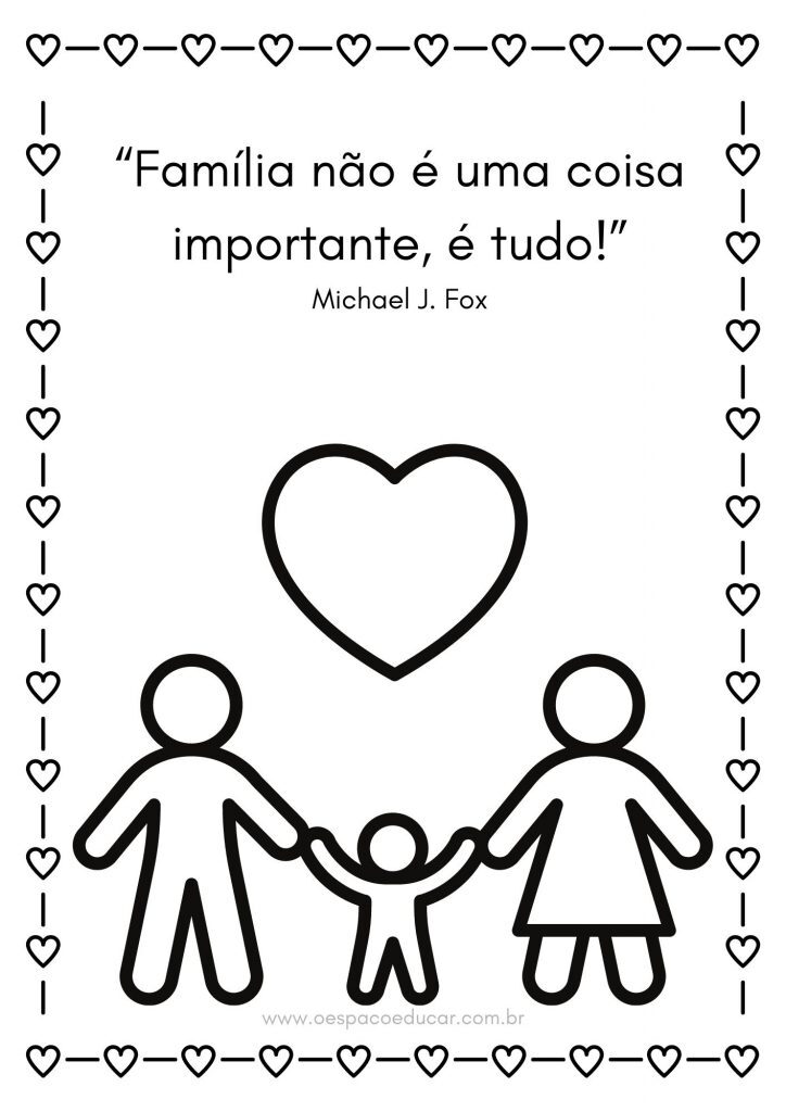 Dia da Família: atividades!