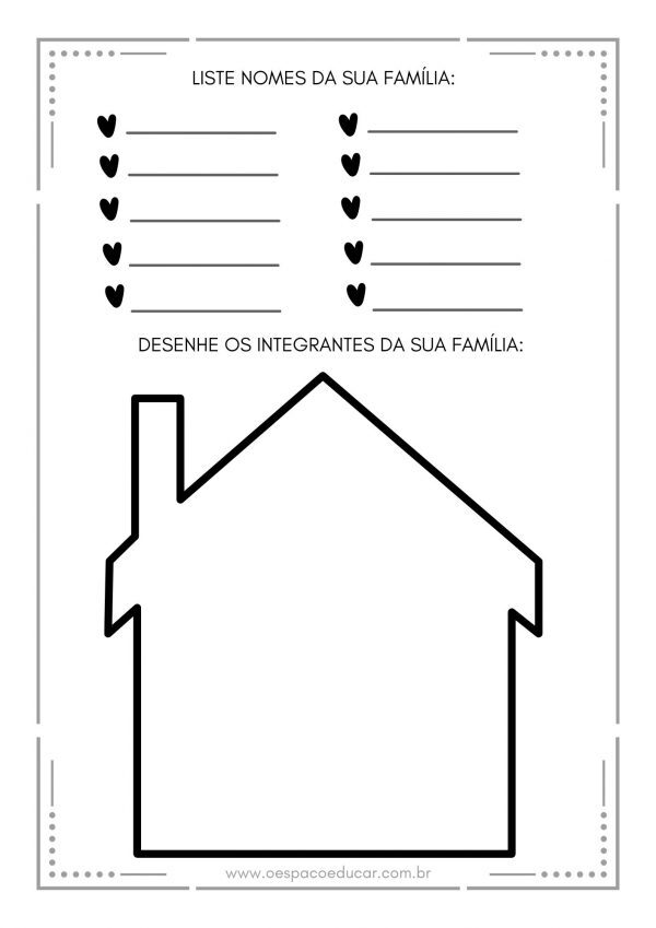 Dia da Família: atividades!