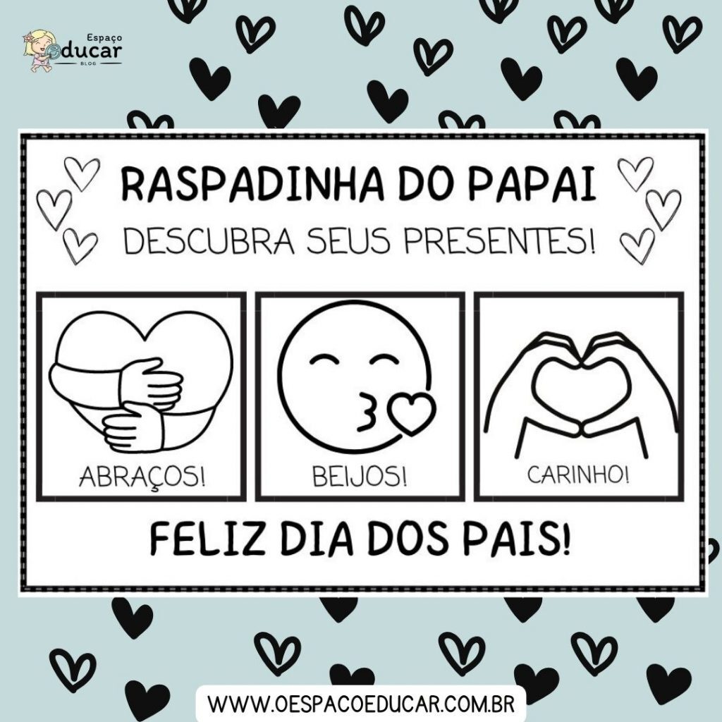 Dia dos Pais: raspadinha do Papai!