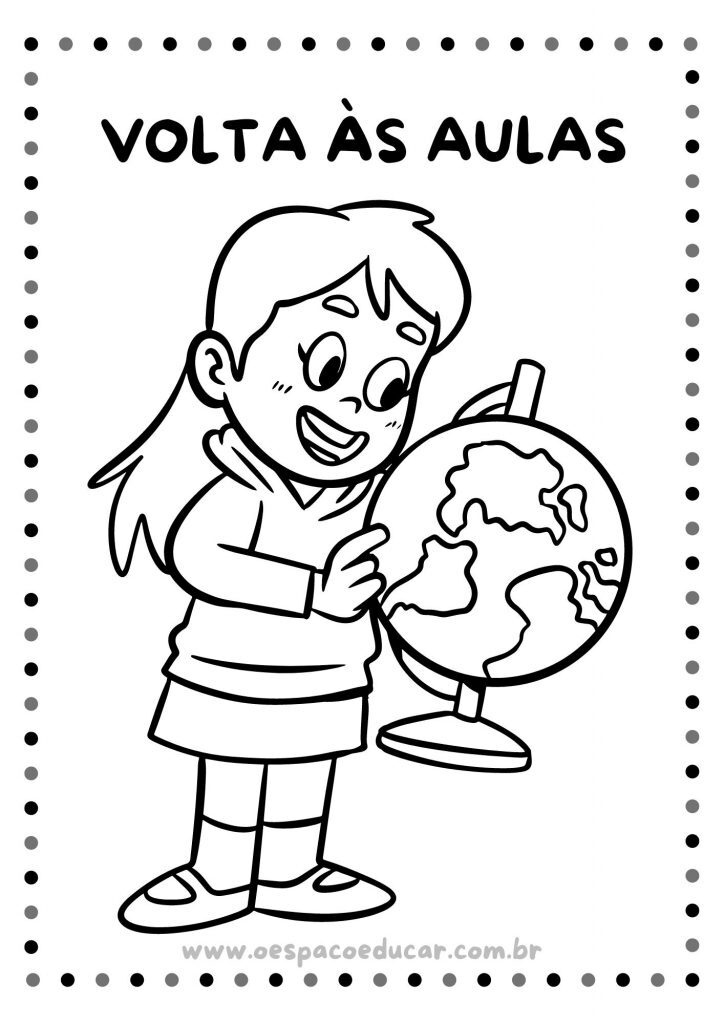 Volta às aulas: para colorir!