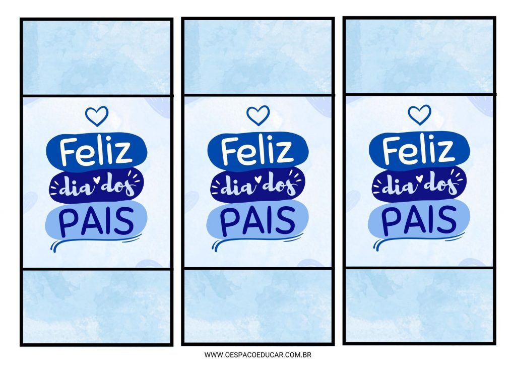 Cartão dia dos Pais!