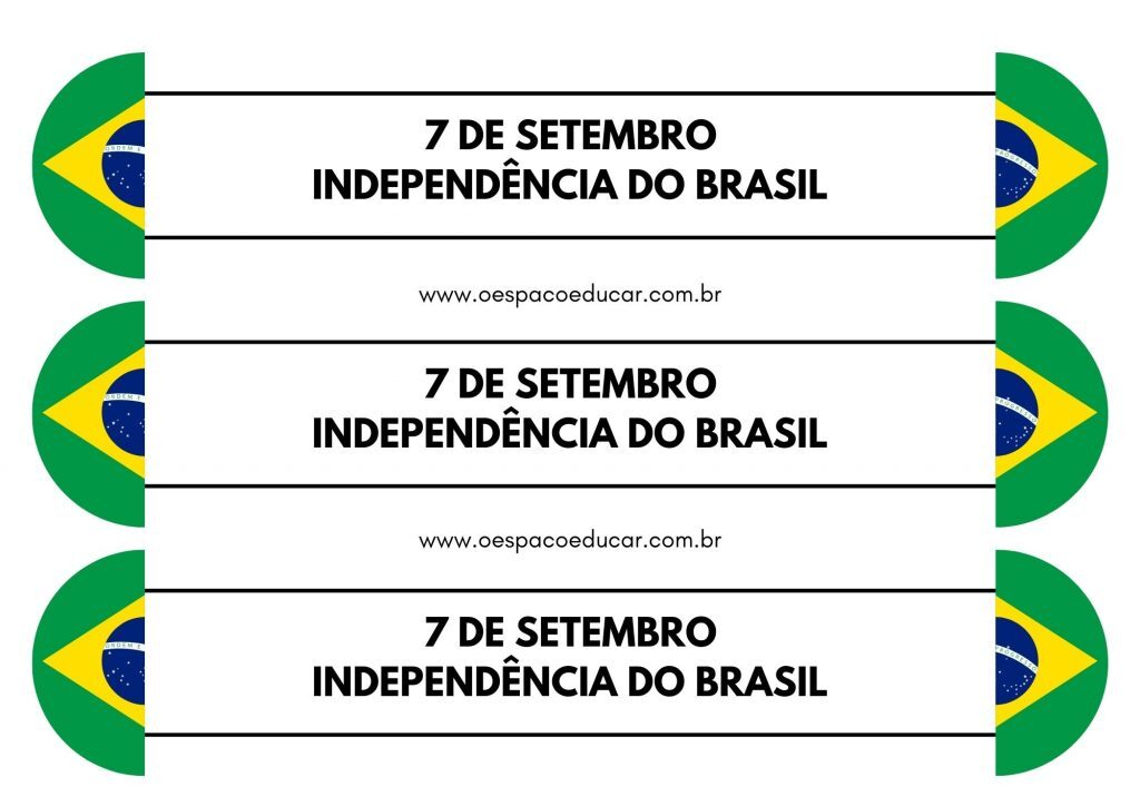Braceletes 7 de setembro!