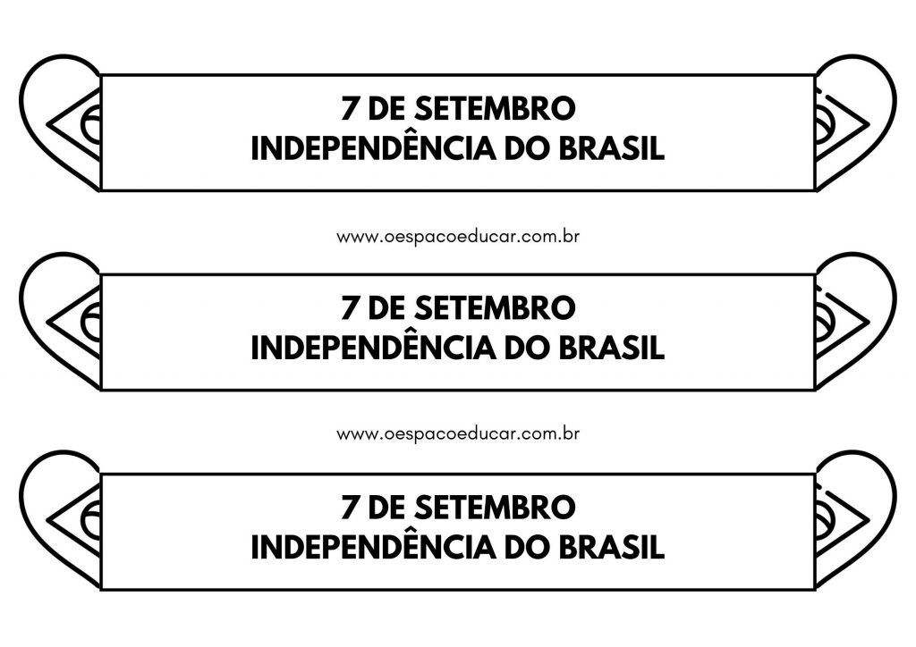 Braceletes 7 de setembro!