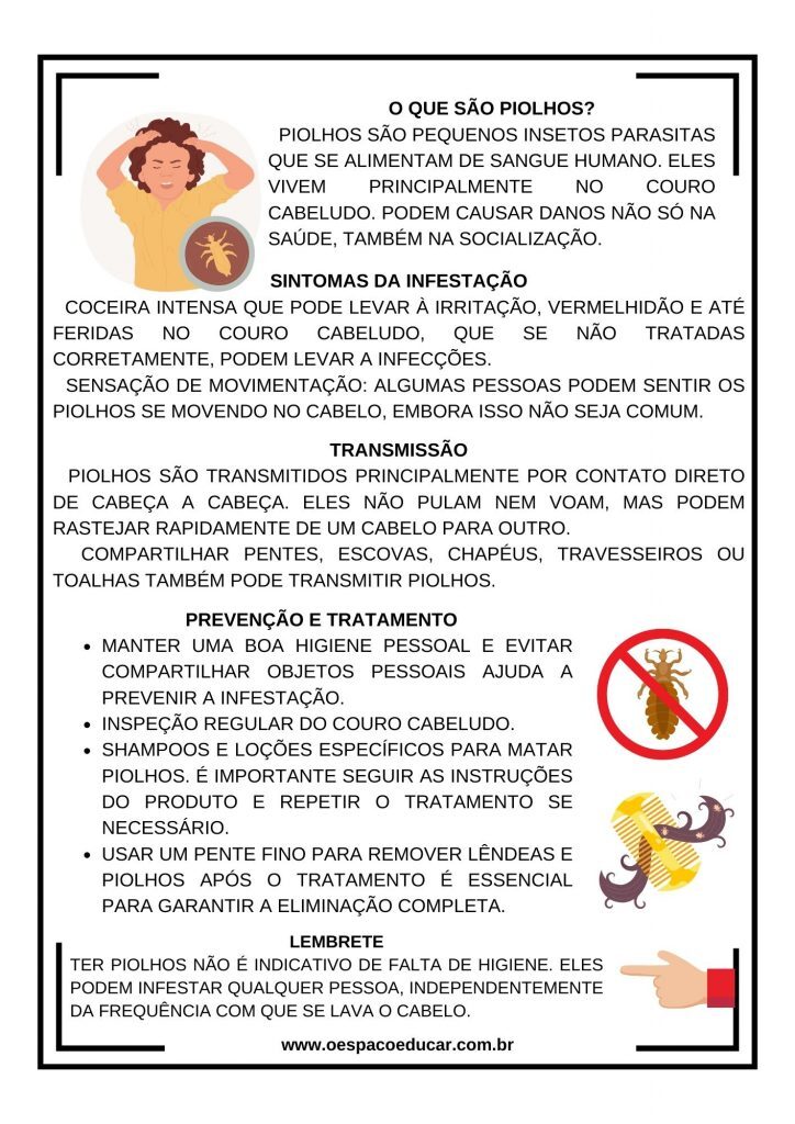 Informativo piolhos