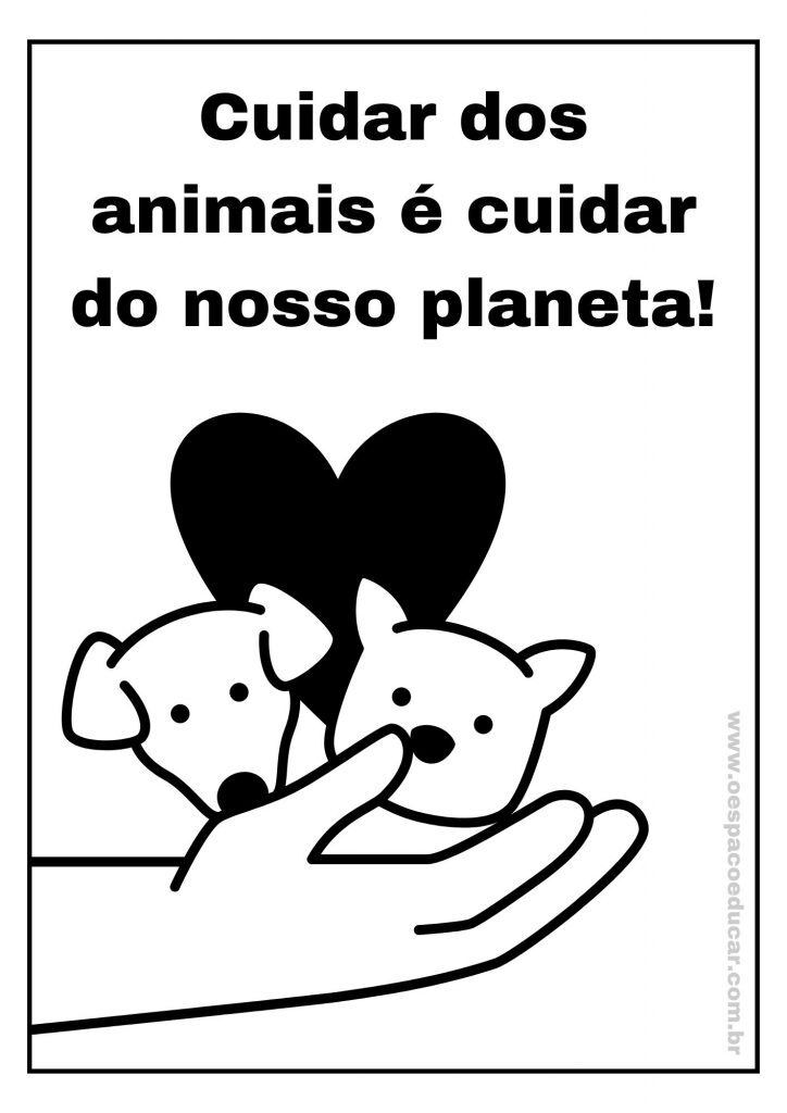 Dia dos animais: cartazes animais domésticos!