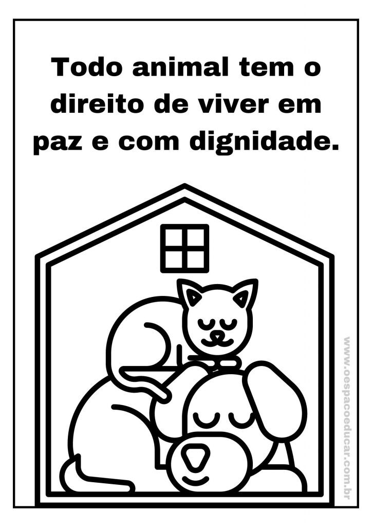 Dia dos animais: cartazes animais domésticos!