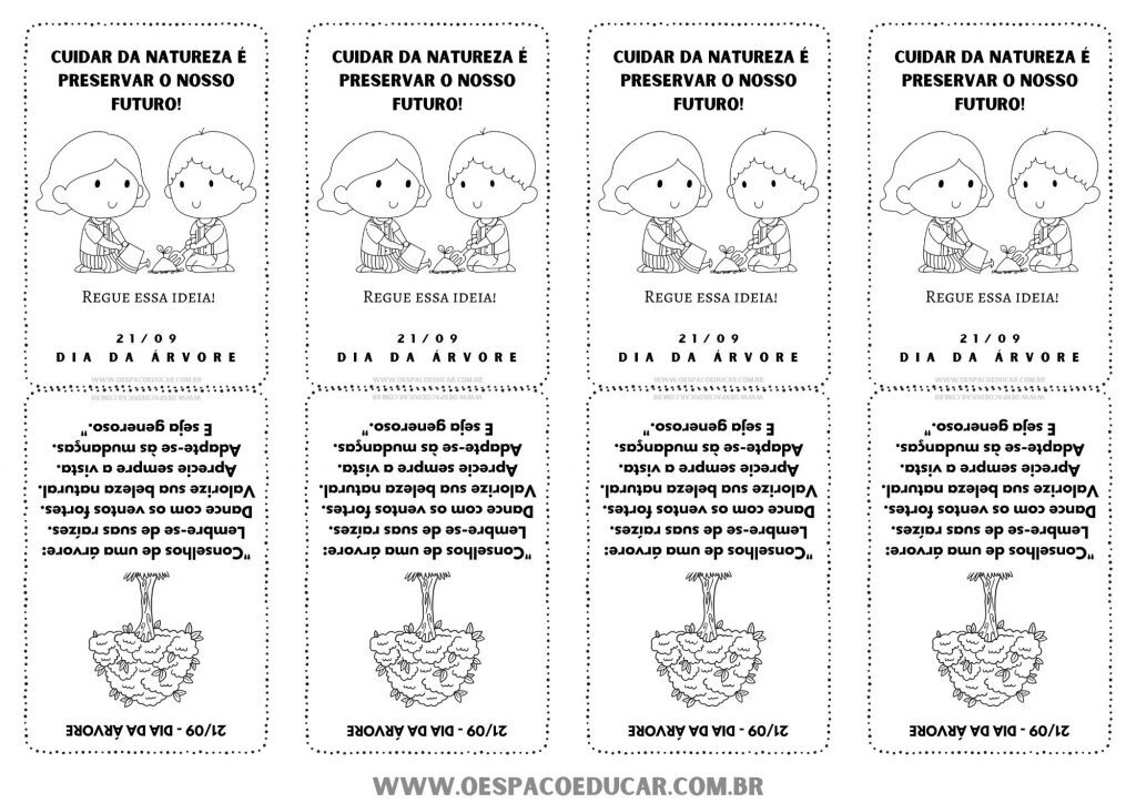 Dia da árvore: envelope com sementes!