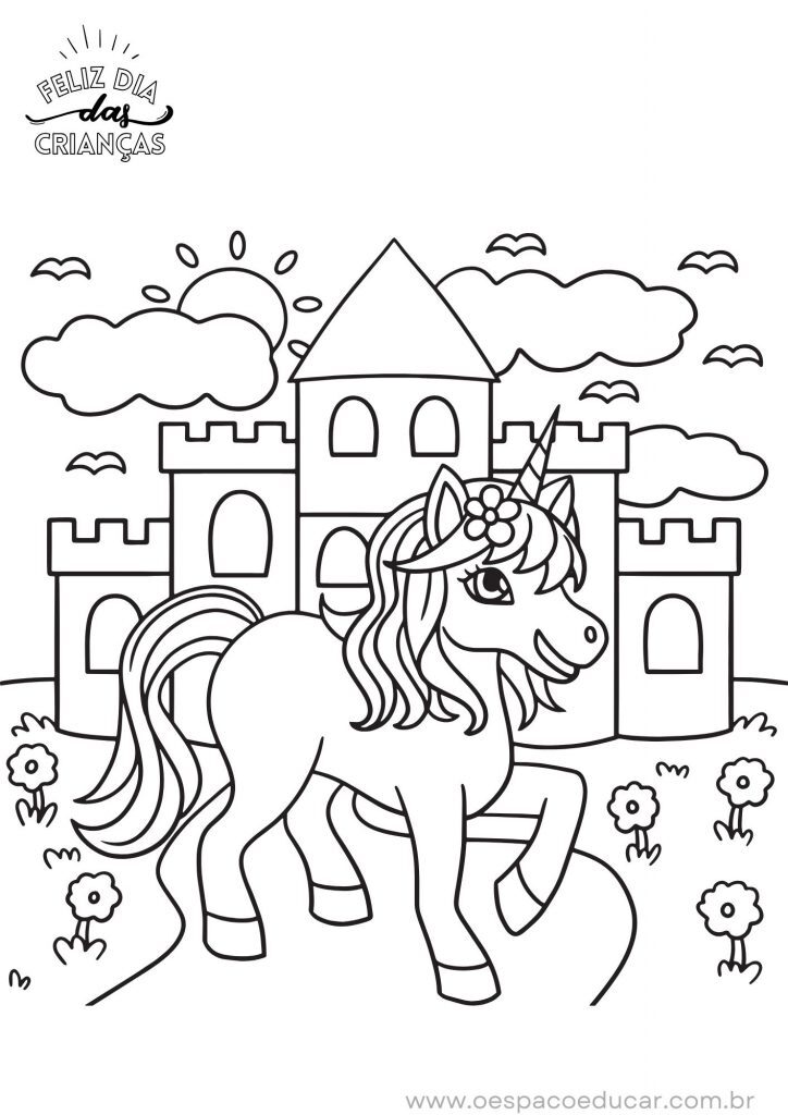 Dia das crianças: meu livro de colorir!