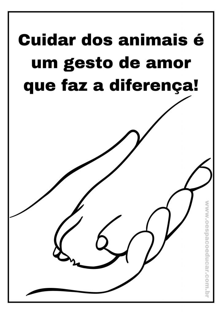 Dia dos animais: cartazes animais domésticos!