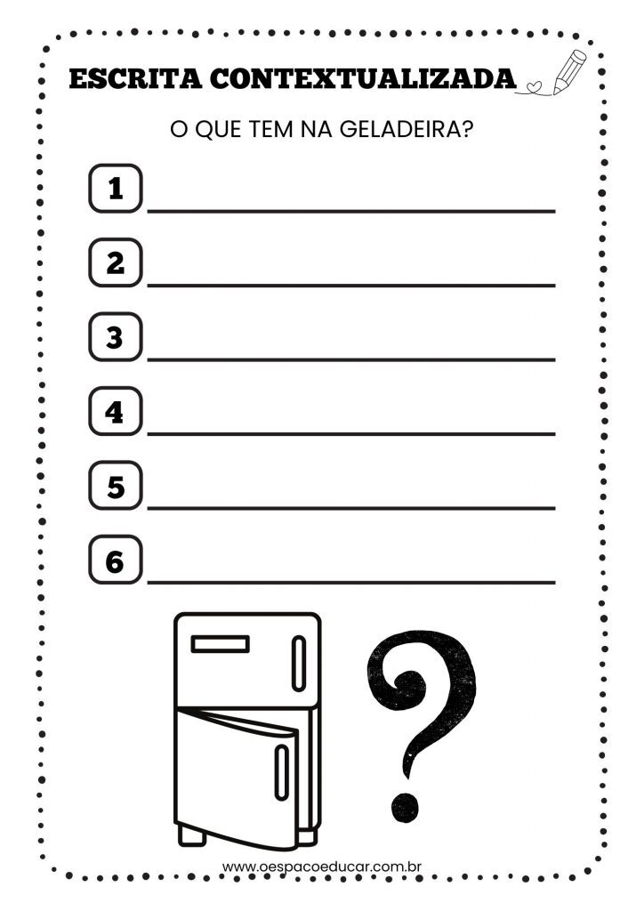Alfabetização: escrita contextualizada!