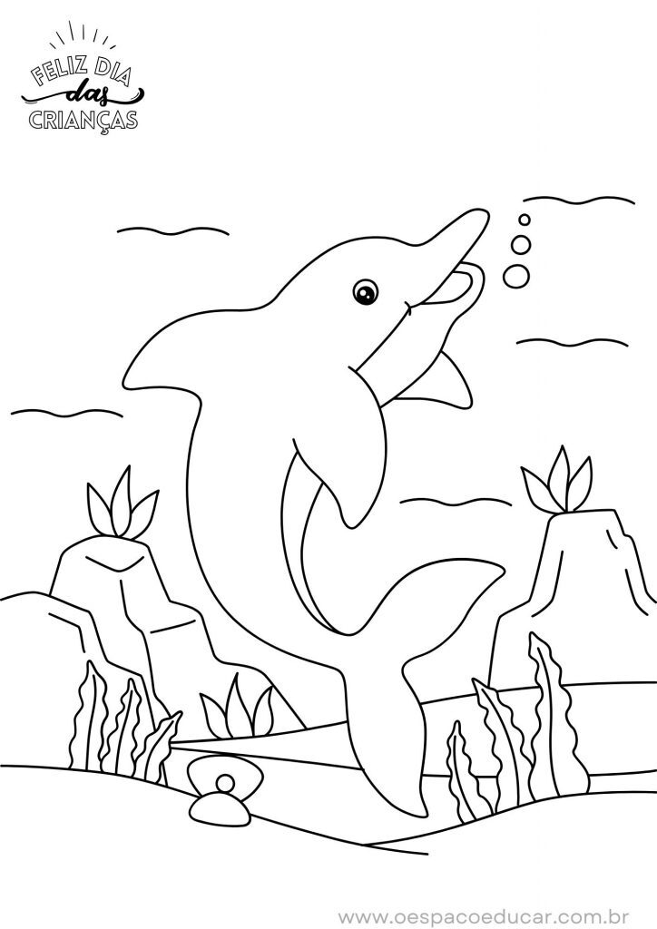 Dia das crianças: meu livro de colorir!