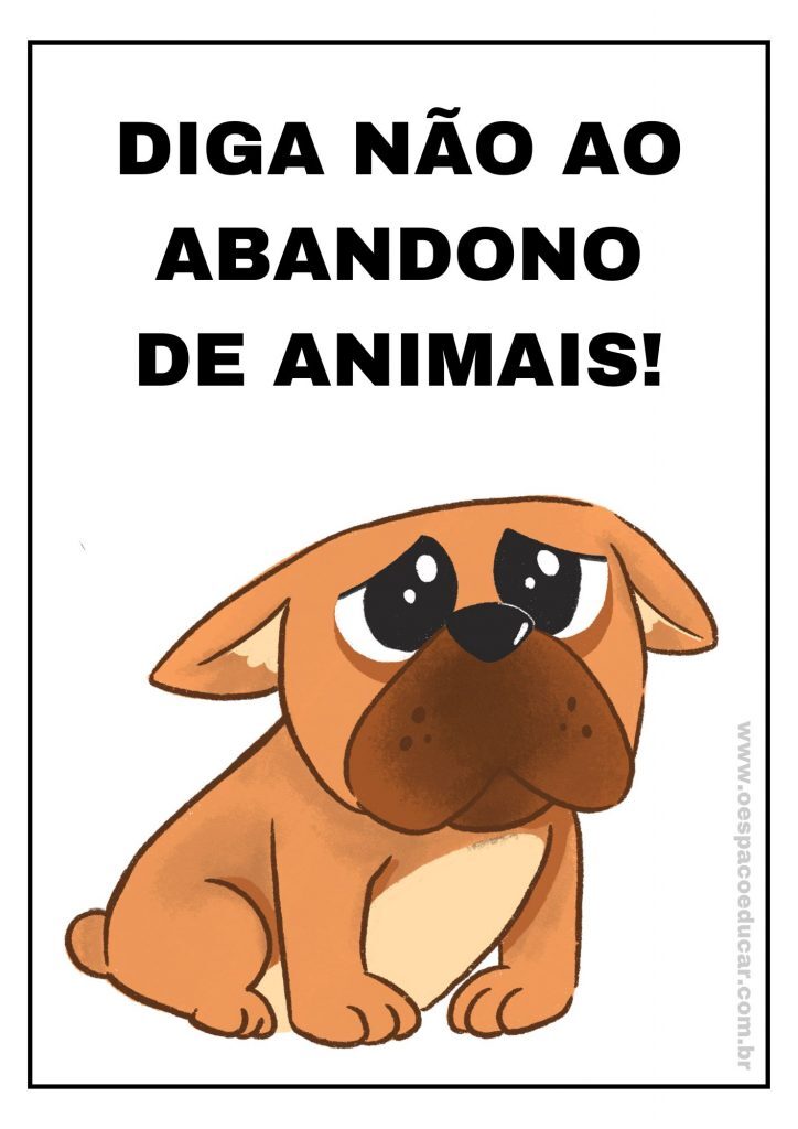 Dia dos animais: cartazes animais domésticos!