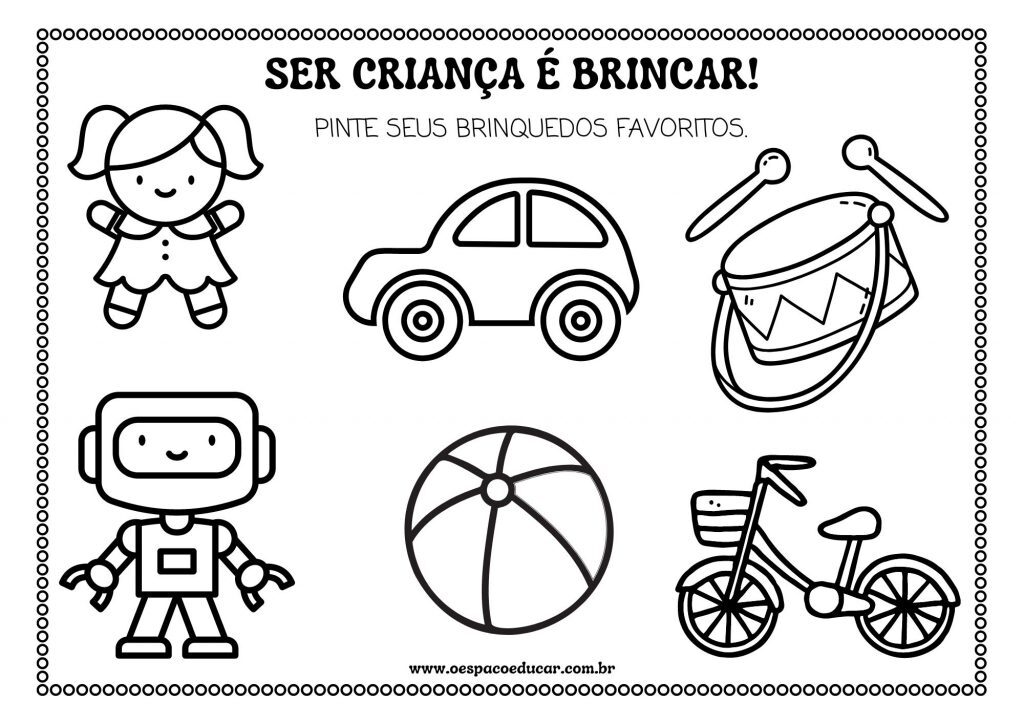Educação Infantil: atividades para o dia das crianças!