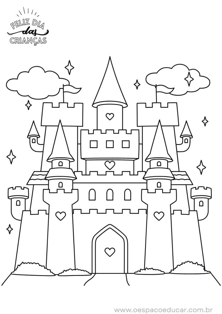 Dia das crianças: meu livro de colorir!