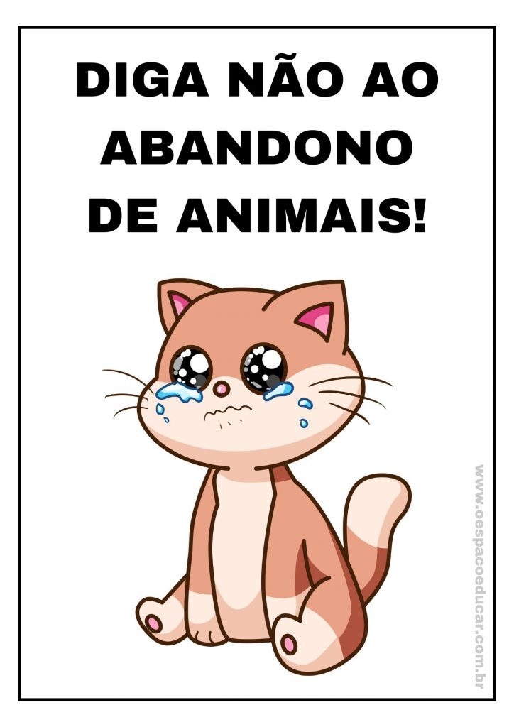 Dia dos animais: cartazes animais domésticos!