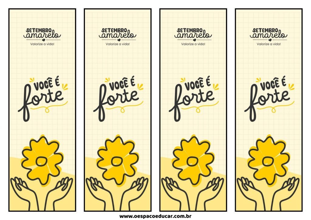 Setembro amarelo: marcadores!