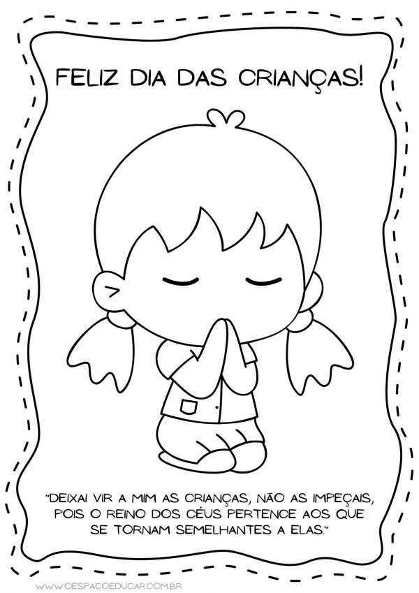 Colorir dia das crianças!