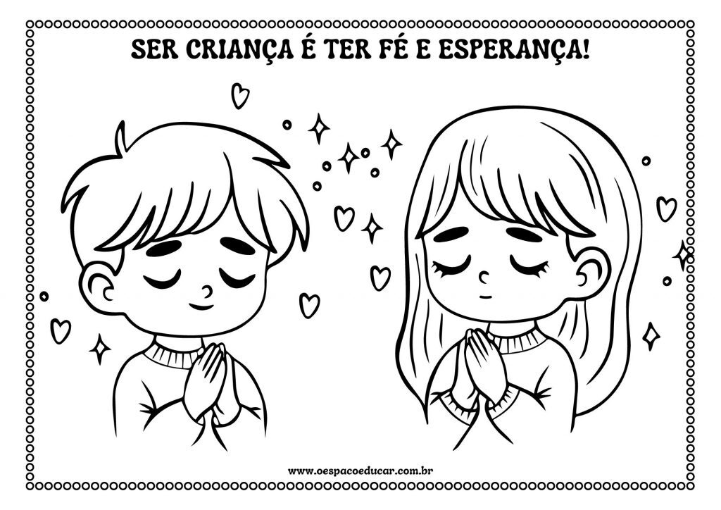 Educação Infantil: atividades para o dia das crianças!
