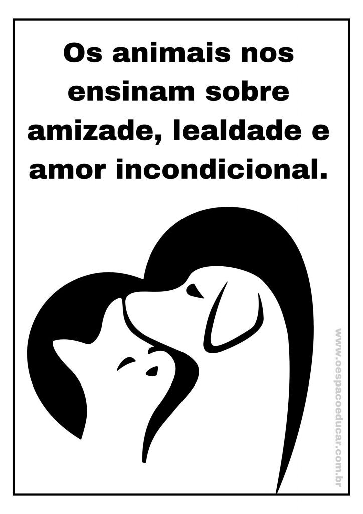 Dia dos animais: cartazes animais domésticos!